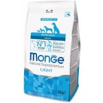 Monge Dog Speciality Light Корм для собак всех пород низкокалорийный лосось с рисом